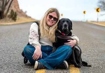 texas elso allatorvosanak keszul a vak lany