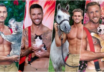 Ausztrál tűzoltók naptára