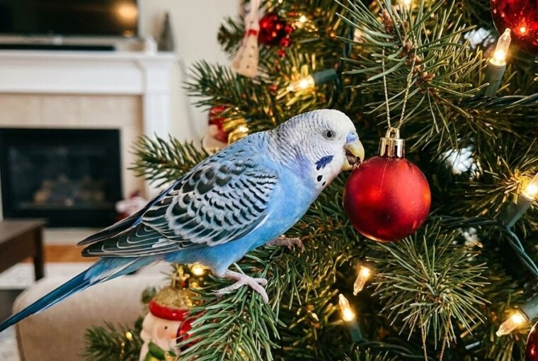 papagaj karacsonyfa