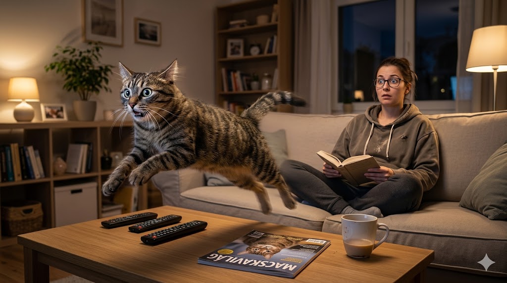 Miért őrül meg este a lakásban a macska? A hajnali és esti zoomies nem az ördög műve