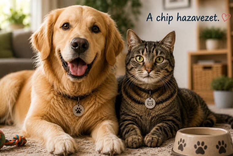 Kutya, macska chip